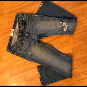 Hollister jean, size 11R, distressed, like new